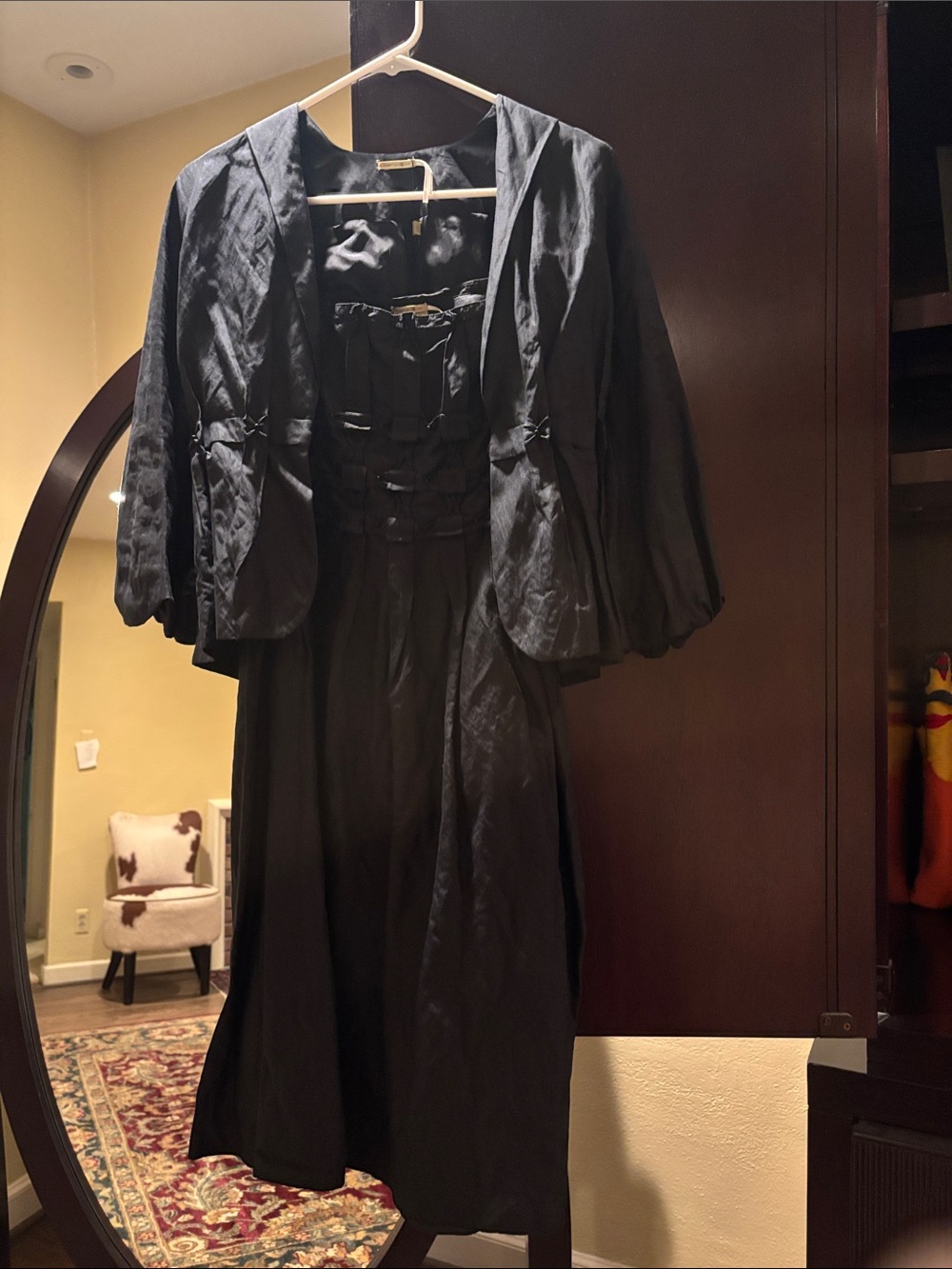 NWT Vintage Max Studio Soecial Edition Black Dress and Jacket